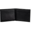 imageLevis Mens Classic Bifold Passcase Wallet with Multiple Card Slots and Id WindowBlack Embossed