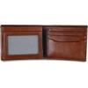 imageLevis Mens Classic Bifold Passcase Wallet with Multiple Card Slots and Id WindowBrown Traveler