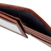 imageLevis Mens Classic Bifold Passcase Wallet with Multiple Card Slots and Id WindowBrown Traveler
