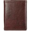 imageLevis Mens Trifold WalletSleek and Slim Includes Id Window and Credit Card HolderBrown Heavy Stitch