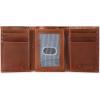 imageLevis Mens Trifold WalletSleek and Slim Includes Id Window and Credit Card HolderTan