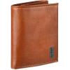 imageLevis Mens Trifold WalletSleek and Slim Includes Id Window and Credit Card HolderTan Xcap
