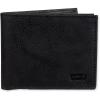 imageLevis Mens Classic Bifold Passcase Wallet with Multiple Card Slots and Id WindowBlack Embossed