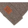 imageLevis All Season Comfy Leather Logo Patch Cuffed Hero BeanieMarl Brown Patch