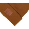 imageLevis All Season Comfy Leather Logo Patch Cuffed Hero BeanieTan