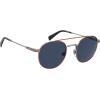 imageLevis LV 1013S Oval Sunglasses RutheniumBlue 54mm 21mm