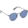 imageLevis Lv 1005S Oval SunglassesBlack GreyBlue