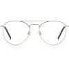imageLevis Lv 1006 Oval Prescription Eyeglass FramesGoldDemo Lens