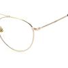imageLevis Lv 1006 Oval Prescription Eyeglass FramesGoldDemo Lens