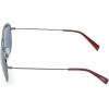 imageLevis Lv 1006S Aviator SunglassesDark Ruthenium RedGrey