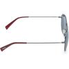 imageLevis Lv 1006S Aviator SunglassesDark Ruthenium RedGrey