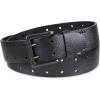 imageLevis Mens Casual Everyday Jean Belt with Double Prong BuckleBlack Pebble