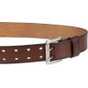 imageLevis Mens Casual Everyday Jean Belt with Double Prong BuckleBrown Rivets