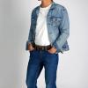 imageLevis Mens Casual Everyday Leather Jean BeltBrown Ornament