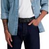 imageLevis Mens Casual Everyday Leather Jean BeltMatte Black