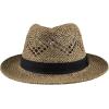 imageLevis Mens Classic Fedora Panama Hat Summer VacationBrown Packable