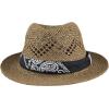 imageLevis Mens Classic Fedora Panama Hat Summer VacationBrown Packable