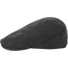 imageLevis Mens Classic Ivy Newsboy HatBlack Pique