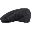 imageLevis Mens Classic Ivy Newsboy HatDark Charcoal