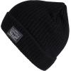imageLevis Mens Classic Winter Warm Knit Beanie Hat and Scarf SetBlack Ribbed