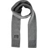 imageLevis Mens Classic Winter Warm Knit Beanie Hat and Scarf SetCharcoal