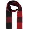 imageLevis Mens Classic Winter Warm Knit Beanie Hat and Scarf SetRed Plaid