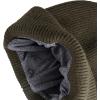 imageLevis Mens Cozy Knit Cuffed Logo Patch Beanie HatsRibbed Olive