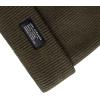 imageLevis Mens Cozy Knit Cuffed Logo Patch Beanie HatsRibbed Olive
