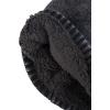 imageLevis Mens Cozy Knit Cuffed Logo Patch Beanie HatsWashed Black