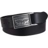 imageLevis Mens Everyday Jean Belt with Removable Plaque BuckleBlack Snap
