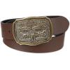 imageLevis Mens Everyday Jean Belt with Removable Plaque BuckleBrown Classic