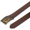 imageLevis Mens Everyday Jean Belt with Removable Plaque BuckleBrown Snap