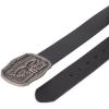 imageLevis Mens Everyday Jean Belt with Removable Plaque BuckleMidnight Black
