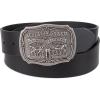 imageLevis Mens Everyday Jean Belt with Removable Plaque BuckleMidnight Black