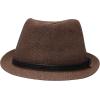 imageLevis Mens Lightweight Straw Fedora Panama HatBrown Straw