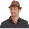 imageLevis Mens Lightweight Straw Fedora Panama HatBrown Straw