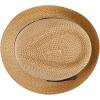 imageLevis Mens Lightweight Straw Fedora Panama HatTan
