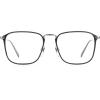 imageLevis Mens Lv 5000 Prescription Eyeglass FramesRuthenium Matte BlackDemo Lens