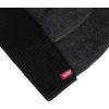 imageLevis Mens Reversible Warm Winter Beanie with Fingerless Glove SetCharcoalBlack