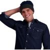 imageLevis Mens Reversible Warm Winter Beanie with Fingerless Glove SetNavyGrey