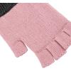 imageLevis Mens Reversible Warm Winter Beanie with Fingerless Glove SetPinkGrey