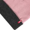 imageLevis Mens Reversible Warm Winter Beanie with Fingerless Glove SetPinkGrey
