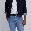 imageLevis Mens TwoinOne Reversible Rotative Buckle Casual Everyday Jean Belt Regular and Big ampamp Tall SizingBlackBrown Laminate