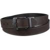 imageLevis Mens TwoinOne Reversible Rotative Buckle Casual Everyday Jean Belt Regular and Big ampamp Tall SizingBlackBrown Ridge
