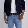 imageLevis Mens TwoinOne Reversible Rotative Buckle Casual Everyday Jean Belt Regular and Big ampamp Tall SizingBlackDark Brown