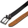imageLevis Mens TwoinOne Reversible Rotative Buckle Casual Everyday Jean Belt Regular and Big ampamp Tall SizingBlackTan