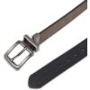 imageLevis Mens TwoinOne Reversible Rotative Buckle Casual Everyday Jean Belt Regular and Big ampamp Tall SizingBrownBlack