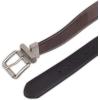 imageLevis Mens TwoinOne Reversible Rotative Buckle Casual Everyday Jean Belt Regular and Big ampamp Tall SizingBrownBlack Jones