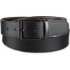 imageLevis Mens TwoinOne Reversible Rotative Buckle Casual Everyday Jean Belt Regular and Big ampamp Tall SizingBrownBlack Logo Buckle