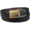 imageLevis Mens TwoinOne Reversible Rotative Buckle Casual Everyday Jean Belt Regular and Big ampamp Tall SizingBrownBlack Plaque